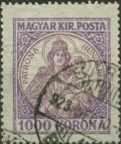 1000 Korona ibolya / lila. Patrona Hungariae